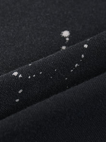 hand-frayed sunfade paint splatter t-shirt